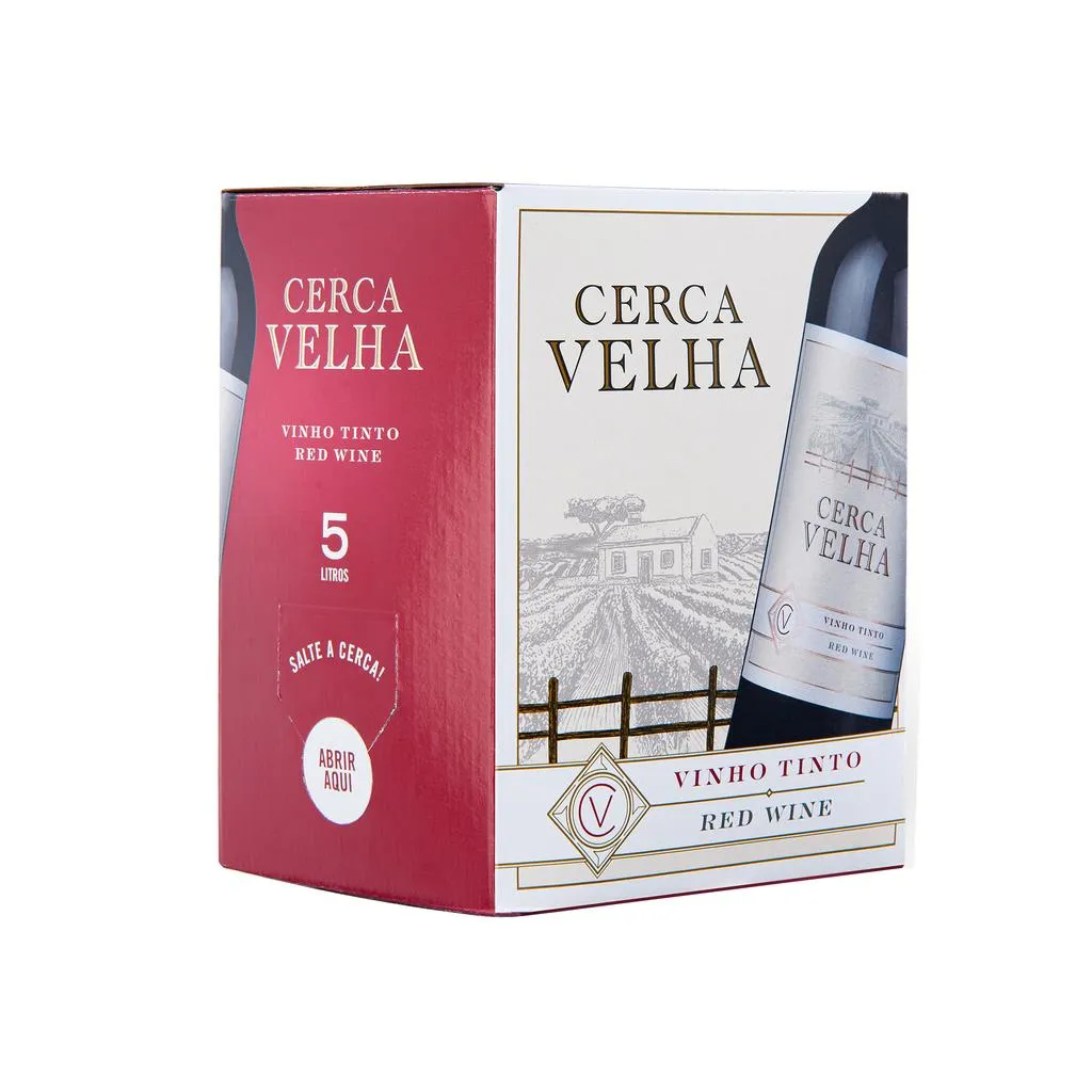 Vinho Tinto Bag in Box, emb. 5 lt