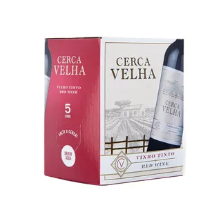 Vinho Tinto Bag in Box, emb. 5 lt Cerca Velha