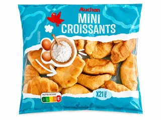 Croissants Auchan 270 g (21un aprox)