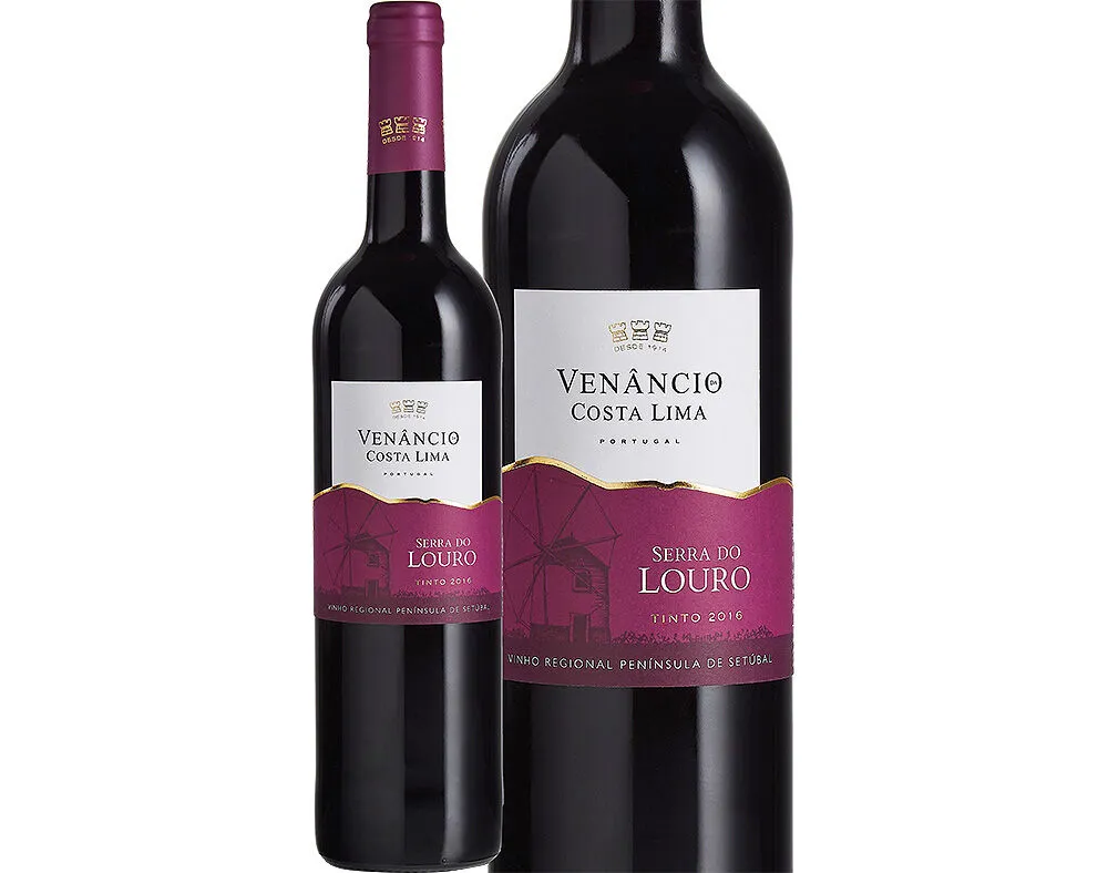 Vinho tinto Serra DO Louro península setubal 0,75 L