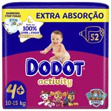 Fraldas Activity Extra T4+ 10-15kg