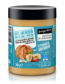Manteiga de Amendoim com Pedaços Pingo Doce