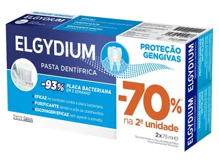 Pasta dentes Elgydium prot gengivas 2 x 75 ml
