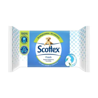 Papel Higiénico Húmido Fresh Scottex