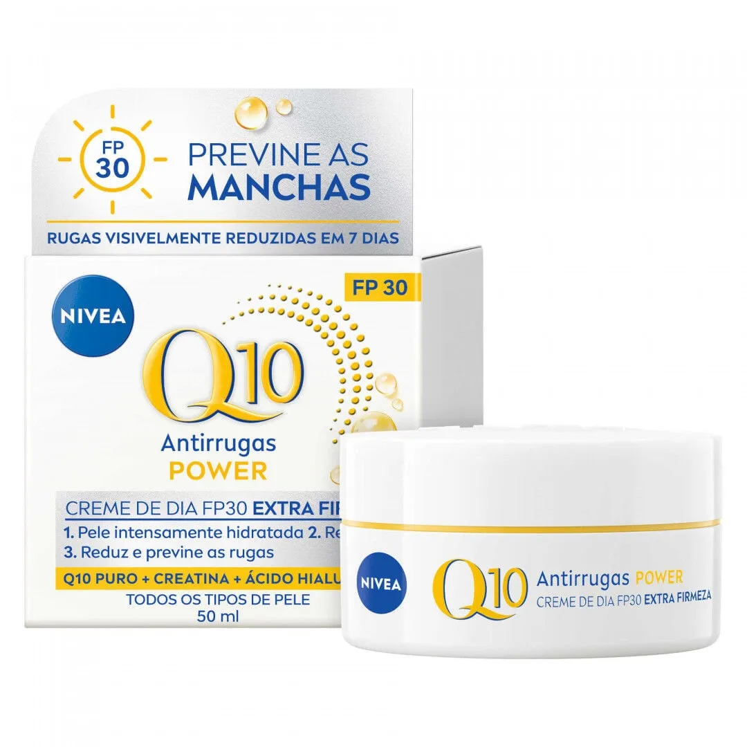 Creme de Rosto de Dia Q10 Power Antirrugas FP30