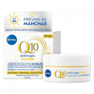 Creme de Rosto de Dia Q10 Power Antirrugas FP30 Nivea