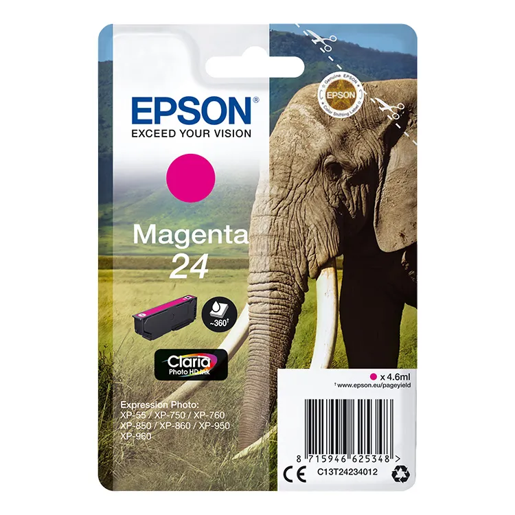 TINTEIRO EPSON 24 MAGENTA