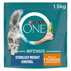 Ração para Gato Adulto Esterilizado Controlo de Peso Frango Purina One