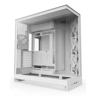 Caixa E-ATX NZXT H9 Flow Branca (2025) Vidro Temperado