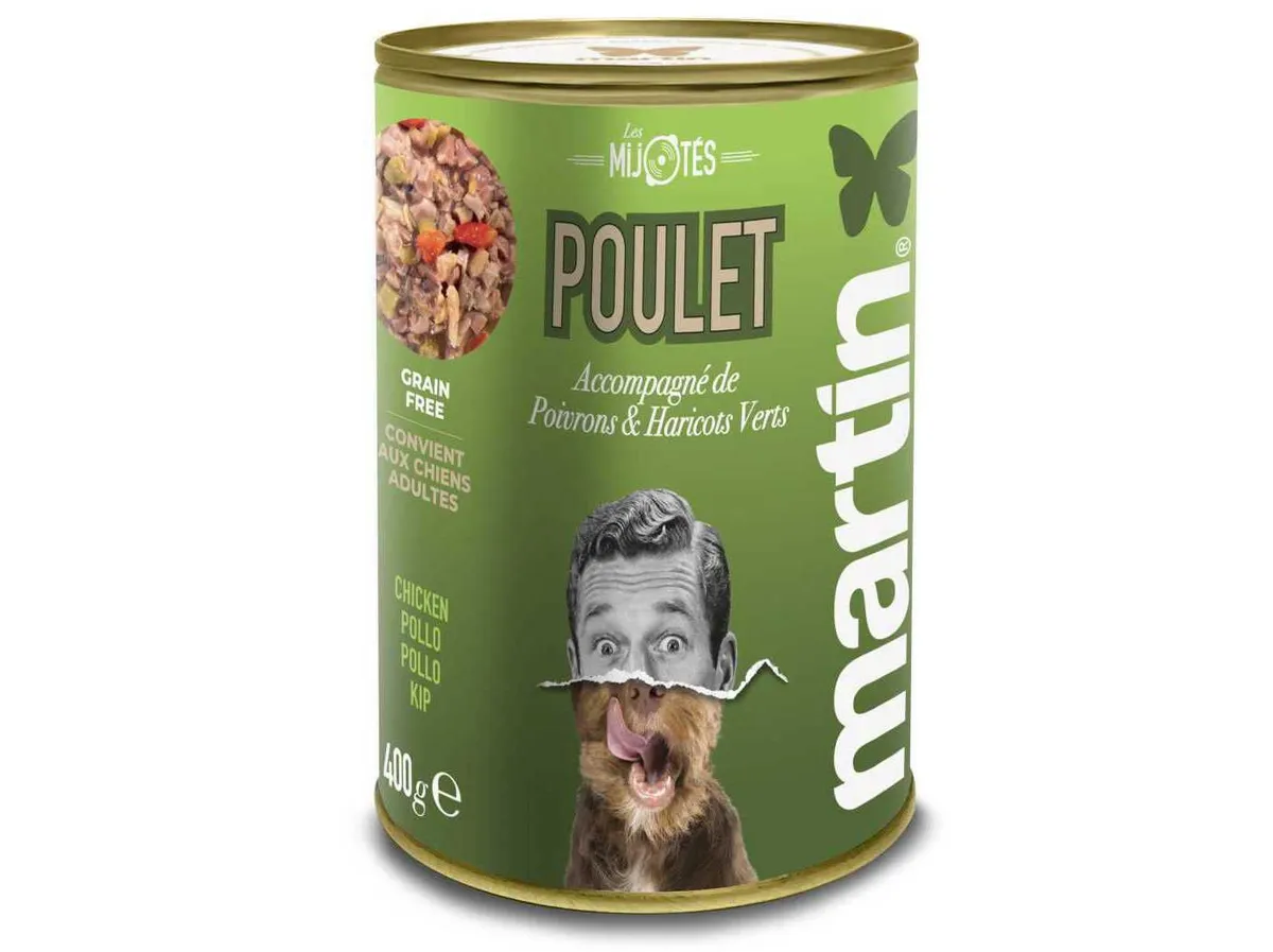 Comida húmida Martin Sellier cão frango 400 g