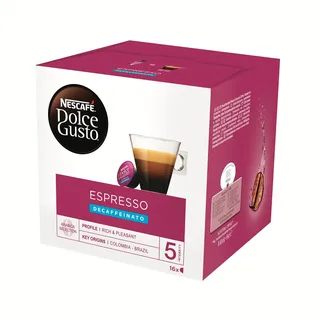Café em cápsulas dolce gusto descafeinado Nescafé