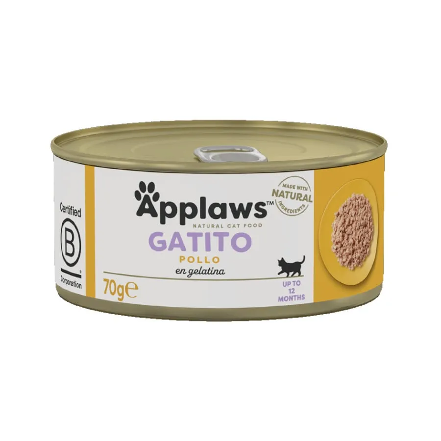 Applaws Kitten Comida húmida de Frango em lata para gatos