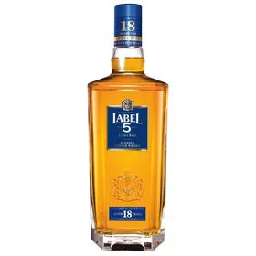 Label 5 18 Anos Whisky Scotch