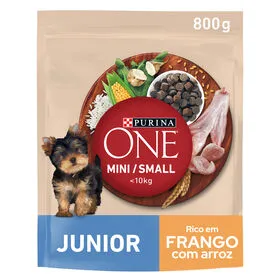 Ração para Cão Júnior Mini Frango e Arroz Purina One Mini
