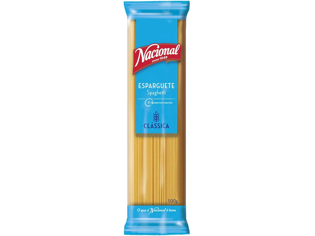 Esparguete Nacional 500 g