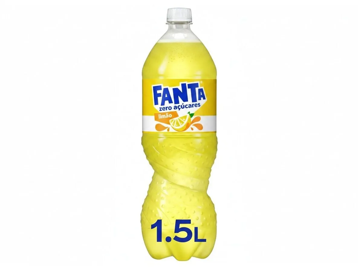 Refrigerante c/gás Fanta ZERO limão 1,5 L (sdr)