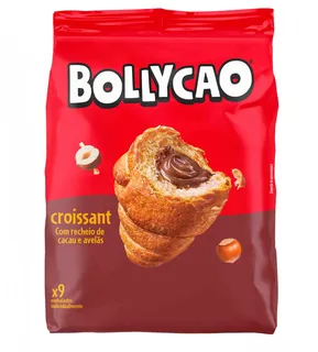Croissant com Recheio de Chocolate Bollycao