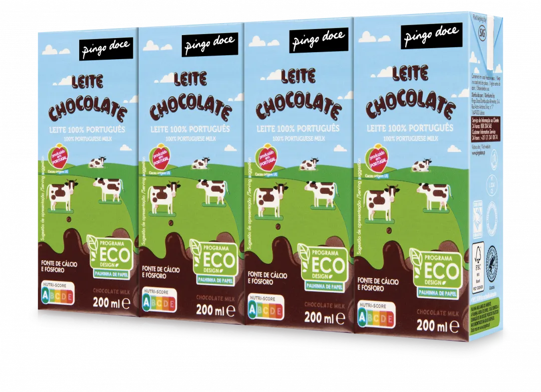 Leite Achocolatado Pack 4