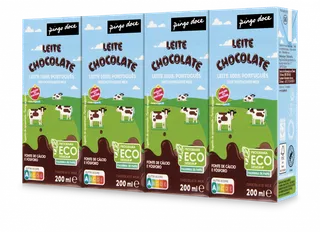 Leite Achocolatado Pack 4 Pingo Doce