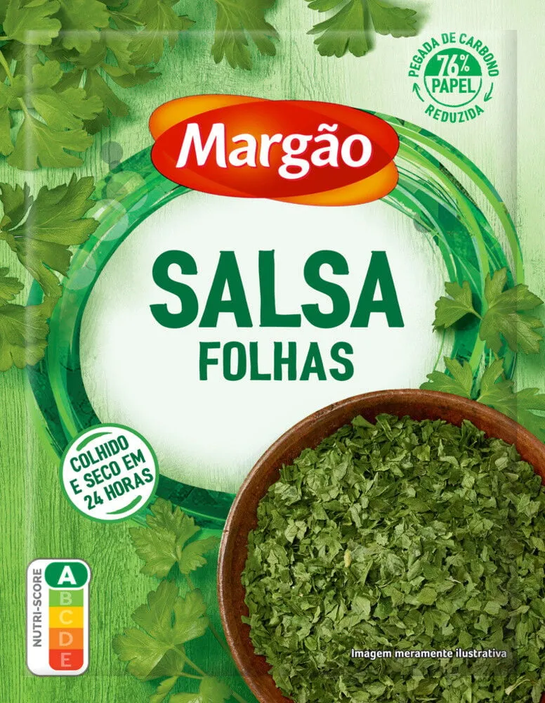 Salsa em Folhas