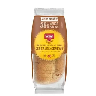 Pão de Forma Cereais sem Glúten Schär