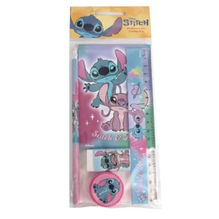 Conjunto Papelaria Stitch Disney