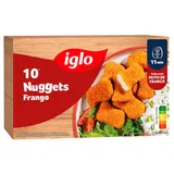 10 nuggets de frango, embalagem de 210 g
