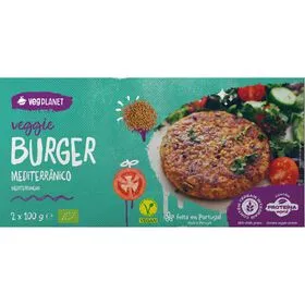 Hambúrguer Mediterrânico Vegplanet