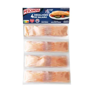 Medalhões de Salmão Congelado Pescanova