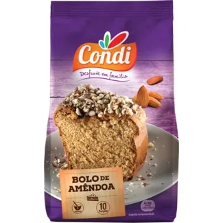 Preparado para Bolo de Amêndoa embalagem 400 g - Condi