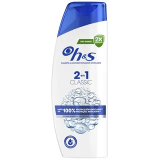 Champô Anticaspa Classic 2 Em 1, 250ml H&S