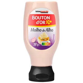 Molho de Alho Top Down 287g Bouton D´or