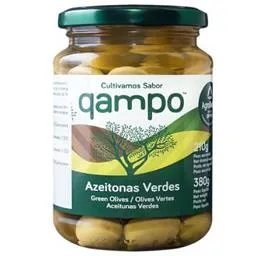 Azeitona verde frasco Qampo
