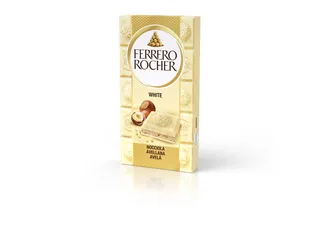 Tablete de Chocolate Branco Ferrero Rocher