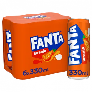Refrigerante Fanta Laranja Pack 6