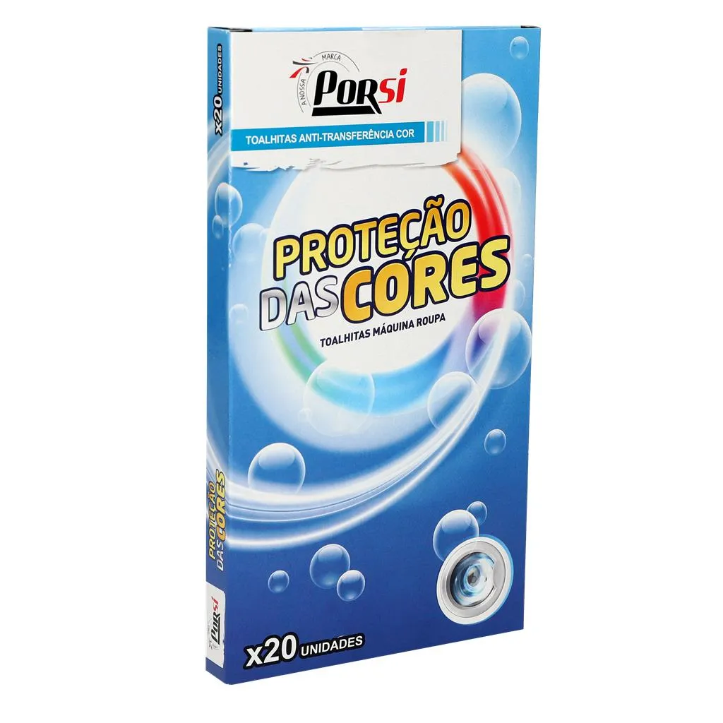Toalhitas Anti-transferência de Cores X20