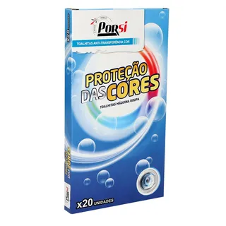 Toalhitas Anti-transferência de Cores X20 PorSi