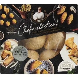 Coxinhas de Frango embalagem 280 g - Rissolaria Tradicional