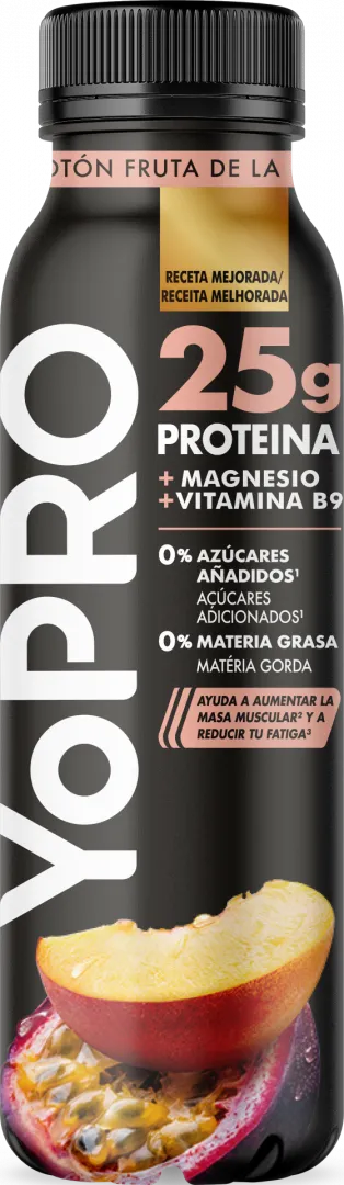 Iogurte Líquido Proteína Pêssego e Maracujá