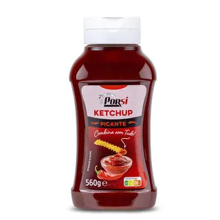 Ketchup Picante Top Down 560g PorSi