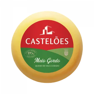 Queijo de Vaca Curado Meio Gordo Castelões