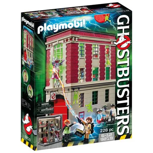 Playmobil Ghostbusters 9219 - Quartel de Bombeiros