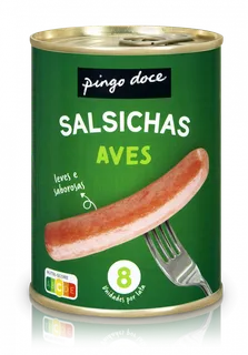 Salsichas de Aves Pingo Doce