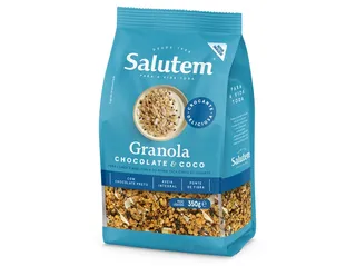 Granola Salutem chocolate e coco 350 g