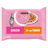 Comida Húmida para Gato Júnior Frango Purina One