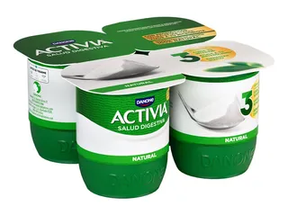 Iogurte Activia bifidus natural 4 x 120 g