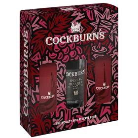 Cockburns Special Reserve Vinho do Porto com 2 Copos