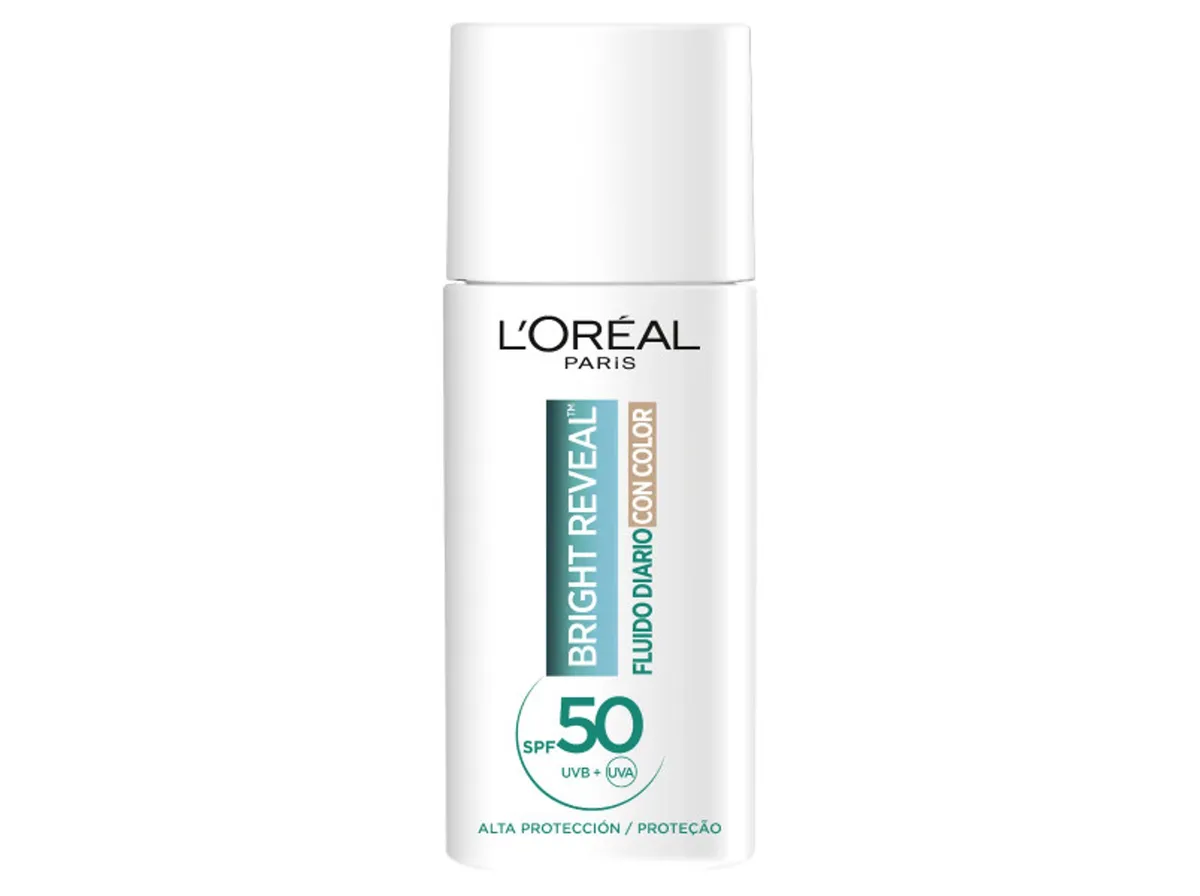 Fluido diario Bright Reveal SPF50 tom clarov 40 ml