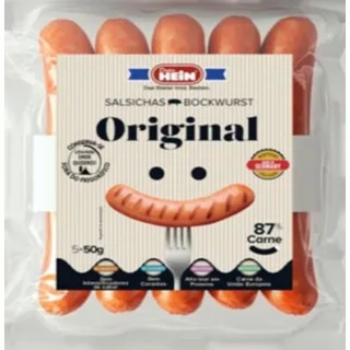 Salsichas Bockwurst embalagem 250 g - Hein