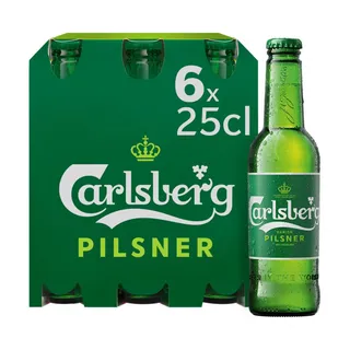 Cerveja com Álcool Pack 6 Carlsberg